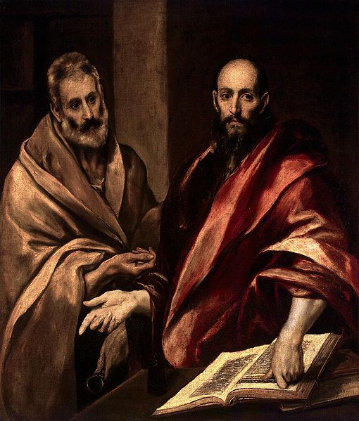 Пётр и Павел: размышление перед картиной Эль Греко