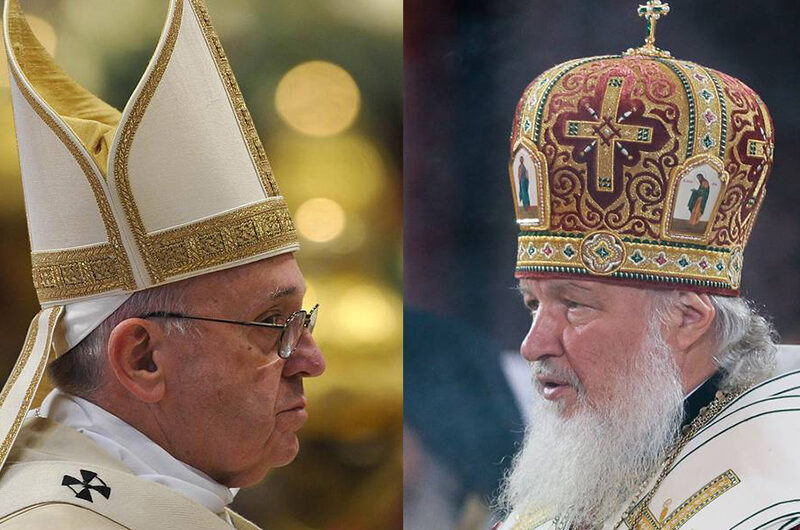 Папа Франциск и Патриарх Кирилл обсудили ситуацию на Украине