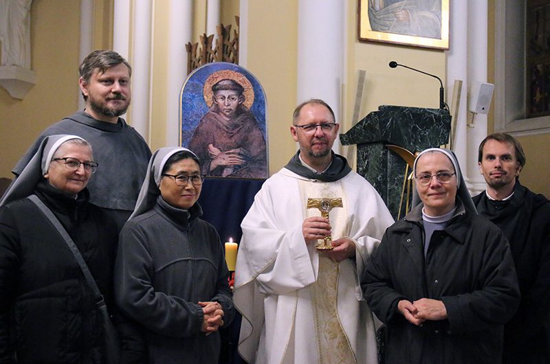 Московские францисканцы почтили память своего святого основателя