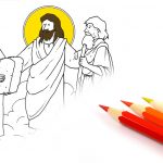 Христианские раскраски: Преображение Господне