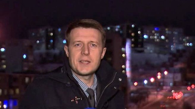 Отпевание погибшего журналиста Игоря Корнелюка