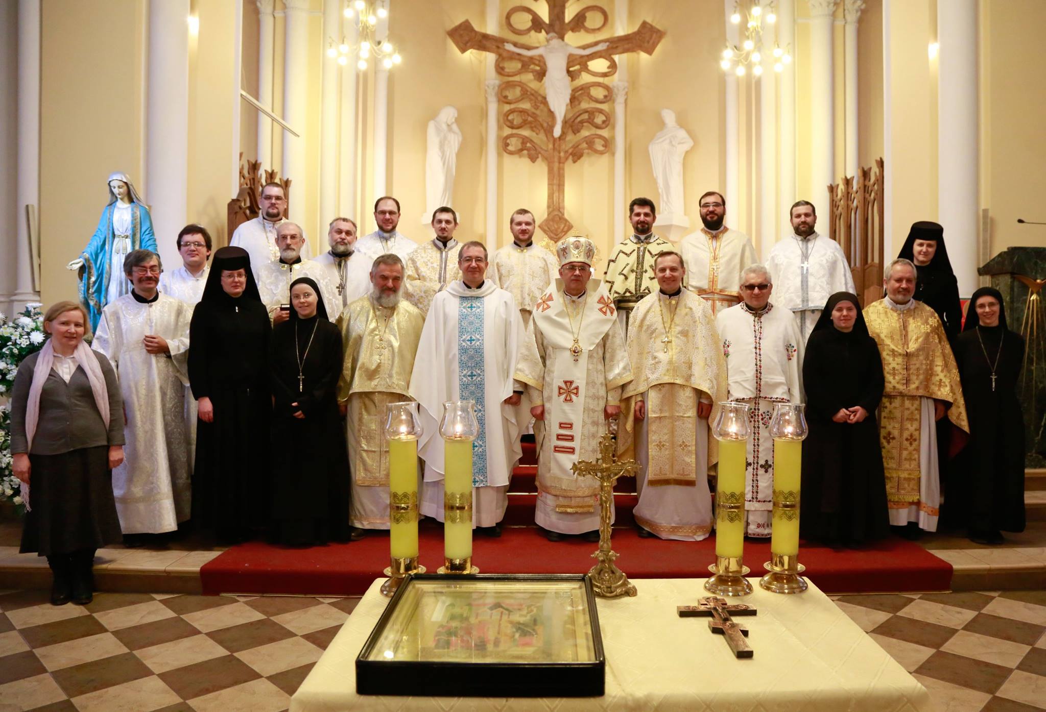 Встреча духовенства византийского обряда в Москве