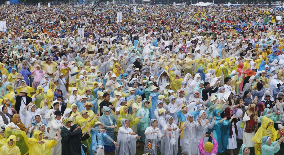 Около 7 млн. человек приняли участие в Святой Мессе с Папой в Маниле