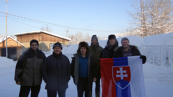 Салезианцы в Якутии (о. Мариан - третий справа)