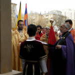 В Москве освящен памятник жертвам Армянского Геноцида