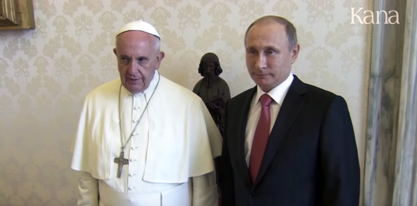 Rome Reports для России: встреча Папы с Владимиром Путиным