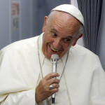 Пресс-конференция Папы Франциска на борту самолёта