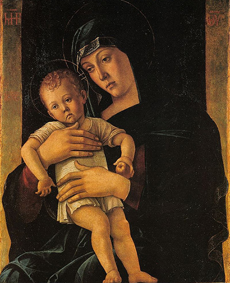 Джованни Беллини. Греческая Мадонна. 1450-1460. Гелерея Брера. Милан
