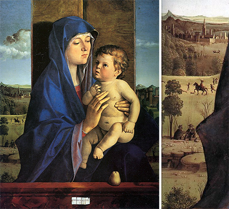 Джованни Беллини. Мадонна с младенцем. 1483. Академия Каррара, Бергамо