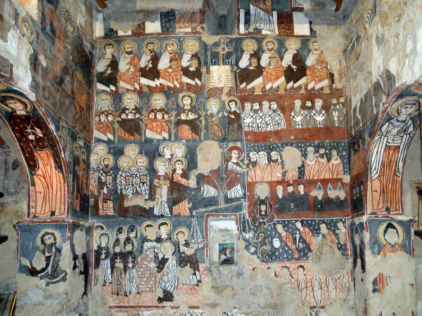 Фрески в монастыре св. Моисея. Фото: wikimedia.org