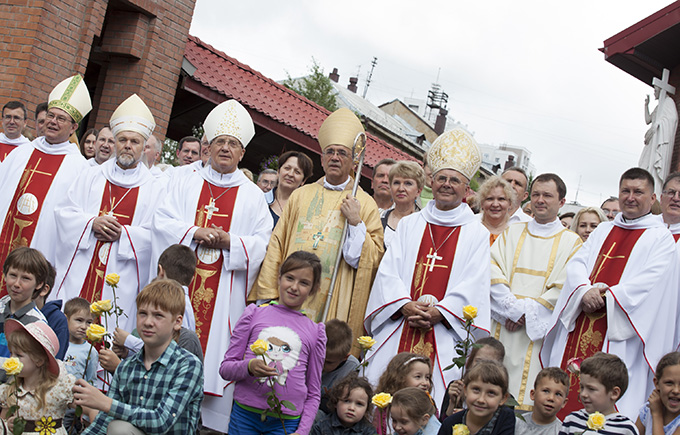 25 лет епископского служения Иосифа Верта отпраздновали в Новосибирске