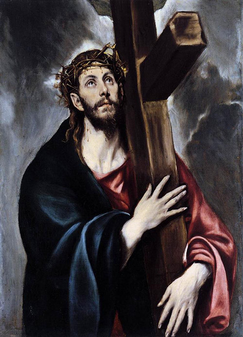 Христос, несущий крест. 1578. Холст, масло. 108х78. Музей Прадо, Мадрид