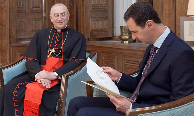 Викарий Алеппо: письмо Папы Асаду стало историческим жестом