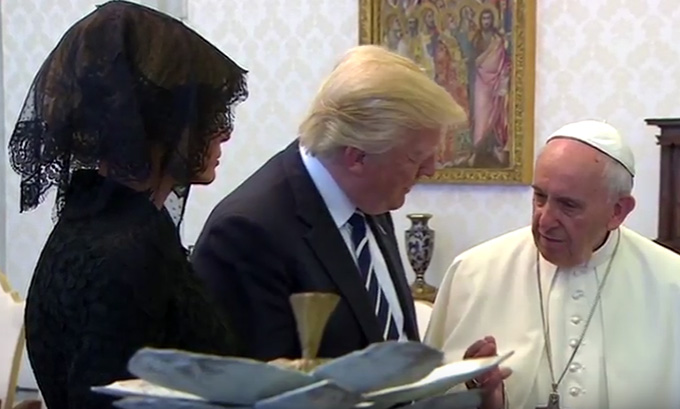 Rome Reports для России: визит Трампа в Ватикан