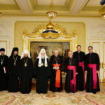 Кардинал Паролин встретился с Патриархом Кириллом в Москве