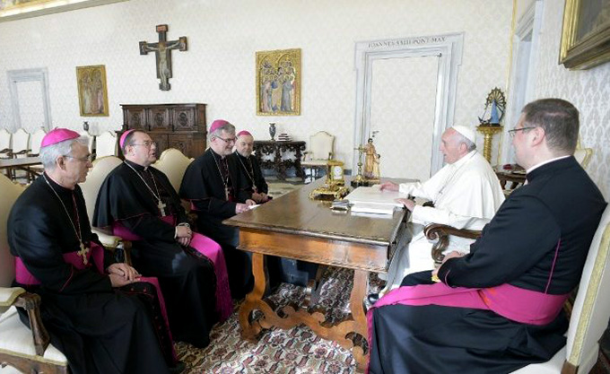 Российские католические епископы начали визит Аd limina