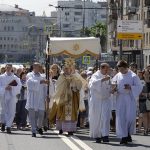 Московские католики совершили процессию в торжество Тела и Крови Христа